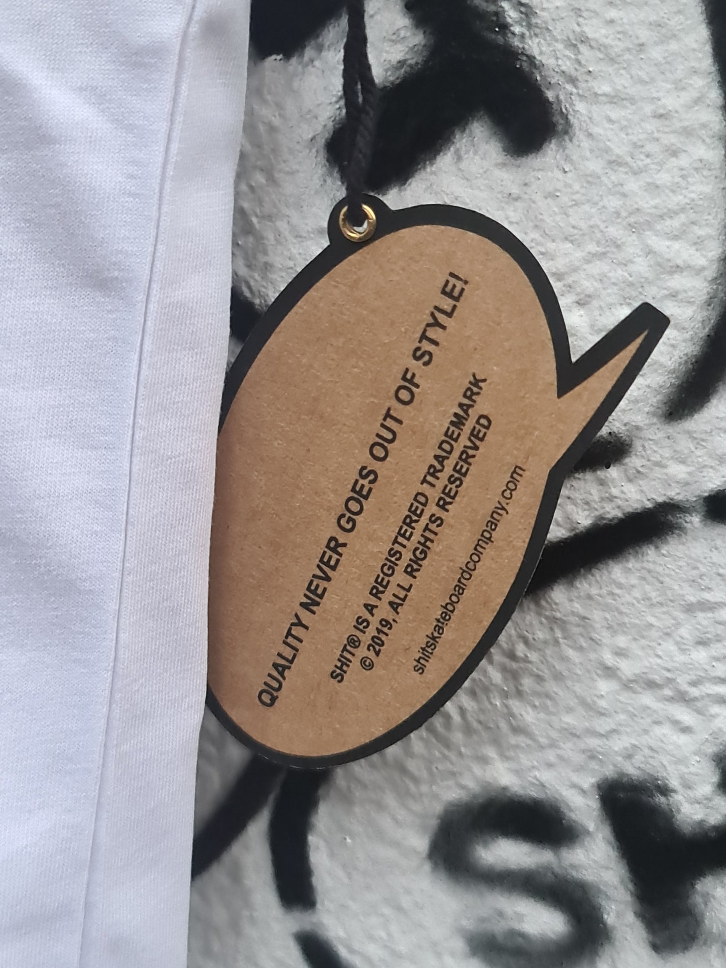 SURFERS VS THE NORWEGIAN KINGDOM, SHIT® T-shirt, White