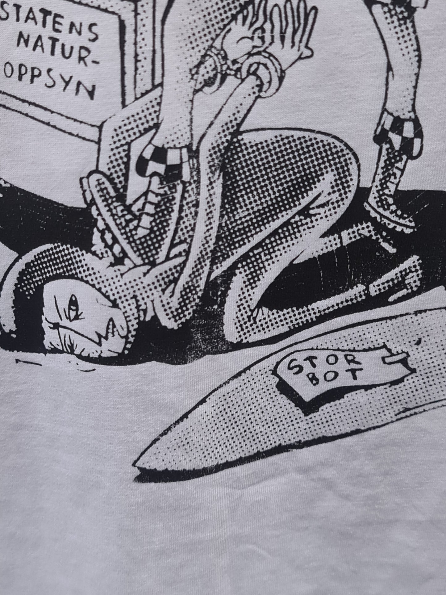 SURFERS VS THE NORWEGIAN KINGDOM, SHIT® T-shirt, White