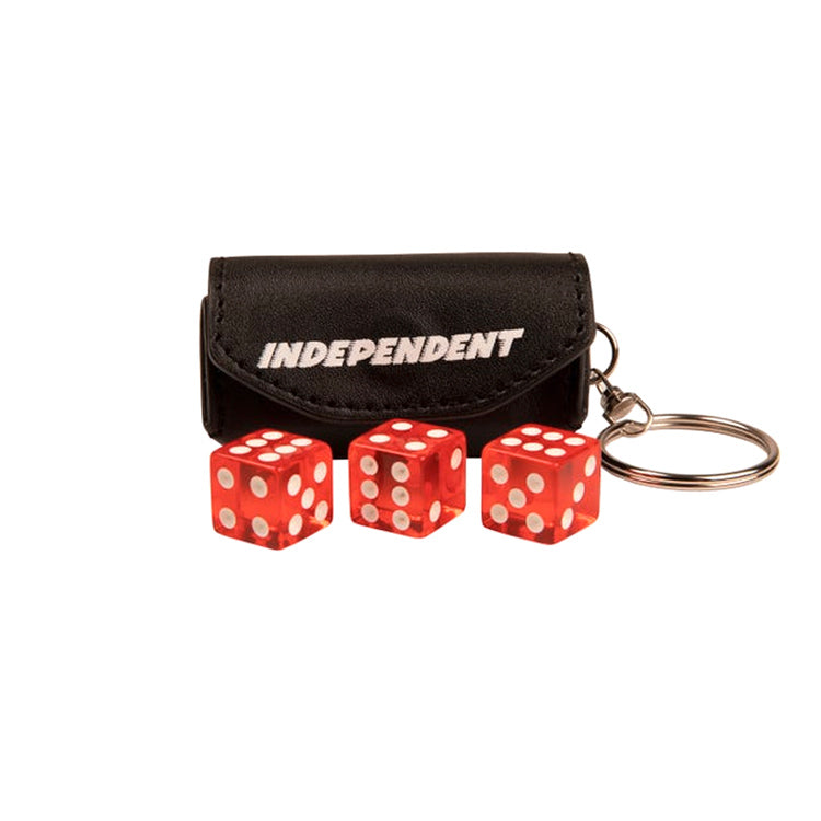 Independent Accessories BTG Shear Roll Em' Dice Set Black/Red O/S ADULT