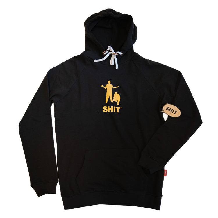 SHIT® OG PERSONS HOODIE BLACK / ORANGE
