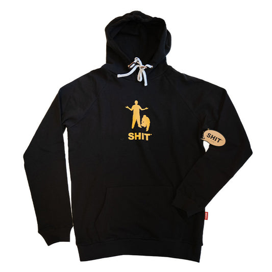 SHIT® OG PERSONS HOODIE BLACK / ORANGE