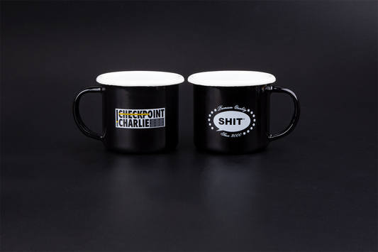 SHIT® X CHECKPOINT CHARLIE COFFEE MUG