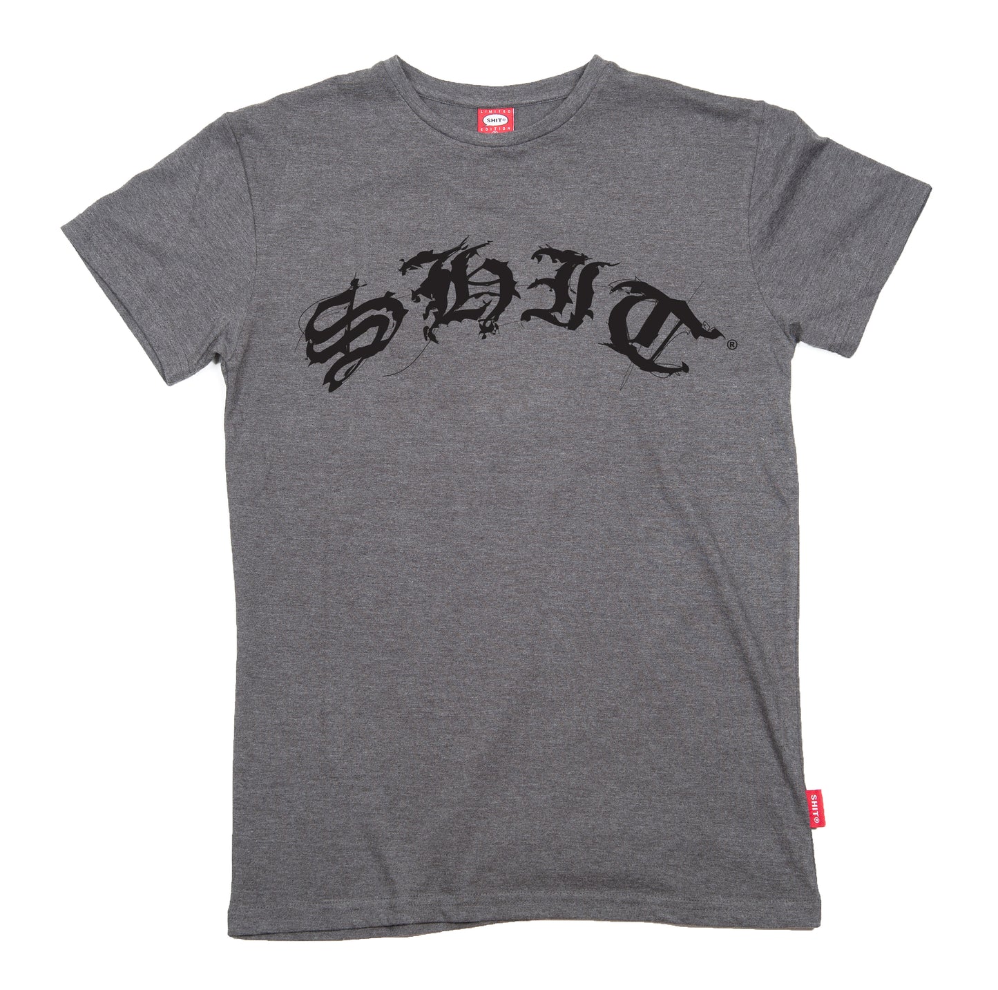 SHIT® GOTH T-SHIRT GRAYMELANGE