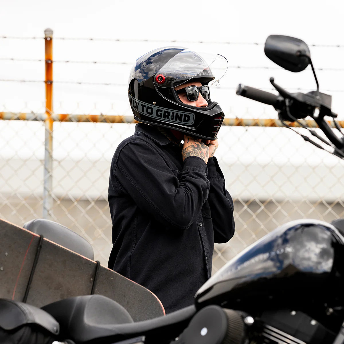 INDEPENDENT X BILTWELL MC HELMET - LIMITED EDITION