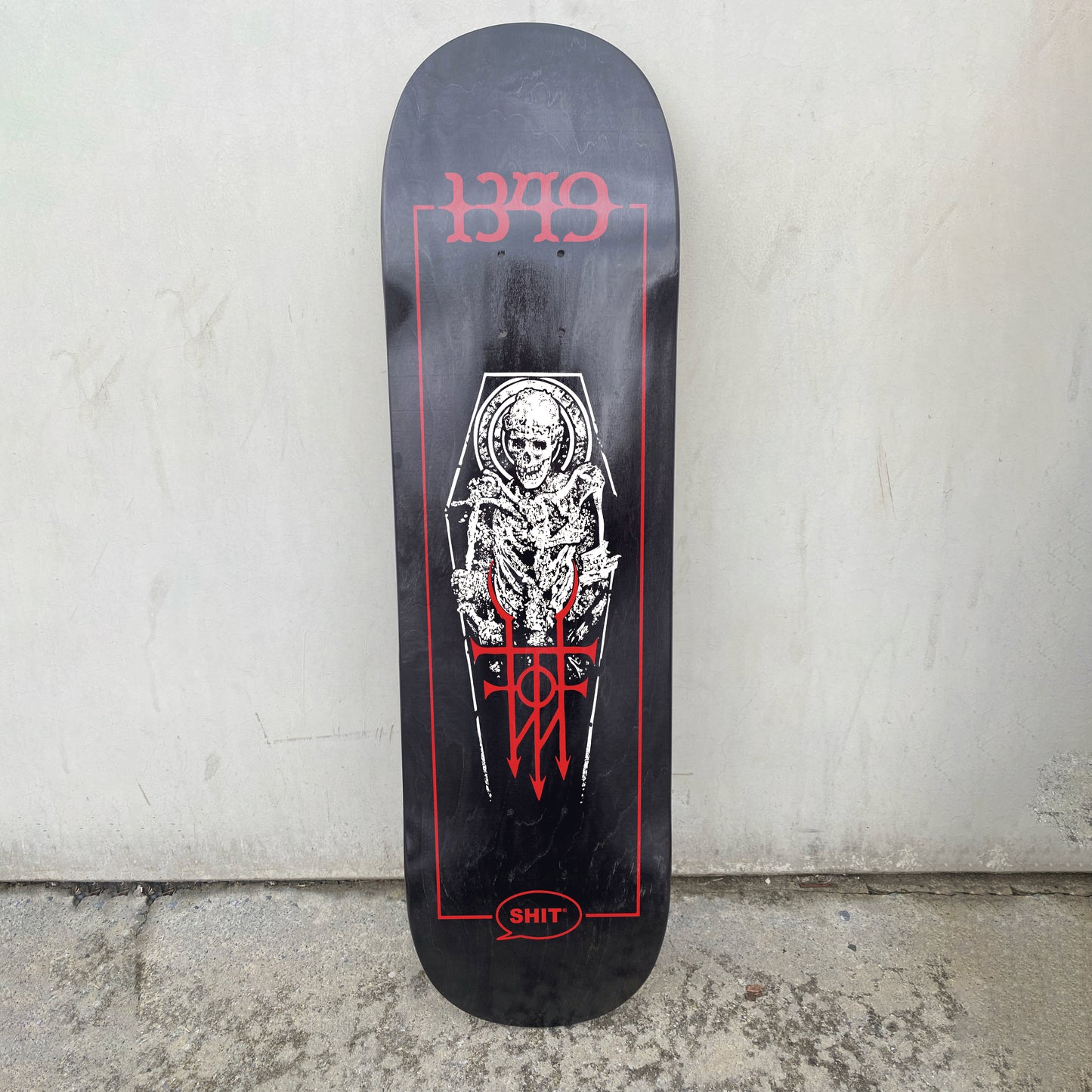 SHIT® X 1349 DECK - BLACK TRANSLUCENT