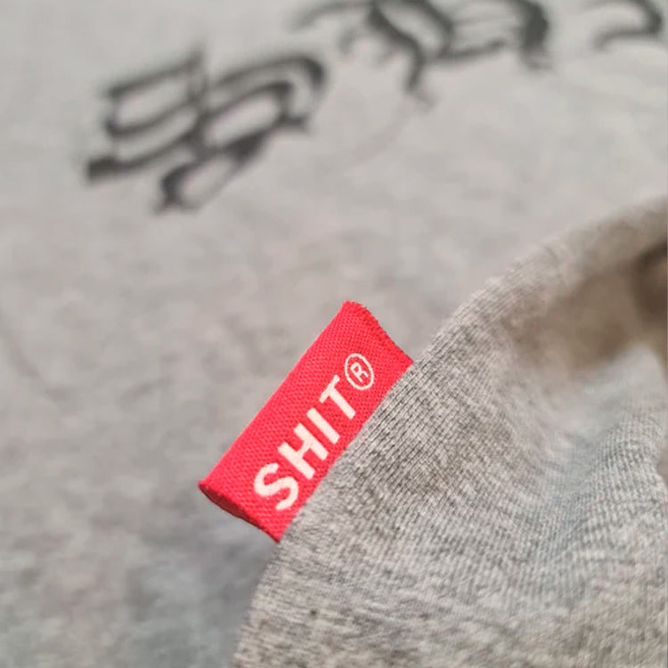 SHIT® GOTH T-SHIRT GRAYMELANGE