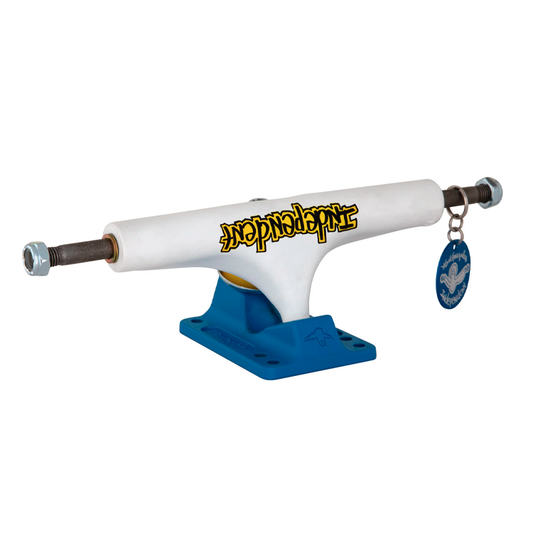 INDEPENDENT TRUCK STAGE 4 MARK GONZALES WHITE BLUE
