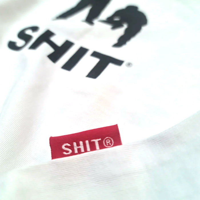 SHIT® T-shirt, OG PERSONS LOGO, White