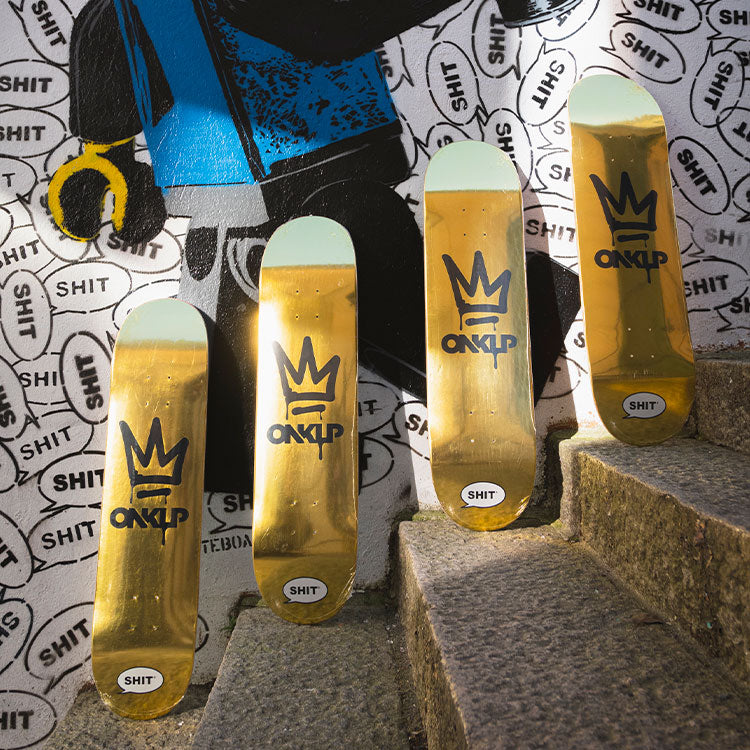 SHIT® X ONKLP DECK GOLD