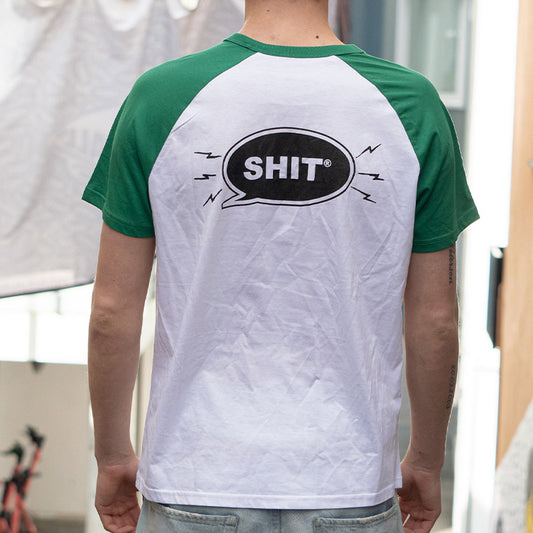 SHIT® TB 21 T-shirt, White/Green