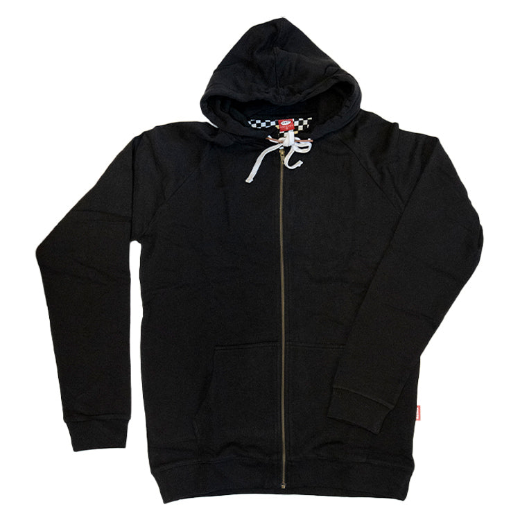 SHIT® BASIC ZIP-HOODIE BLACK