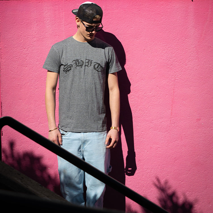 SHIT® GOTH T-SHIRT GRAYMELANGE