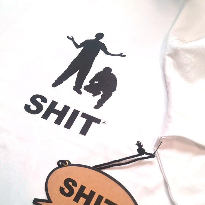 SHIT® T-shirt, OG PERSONS LOGO, White