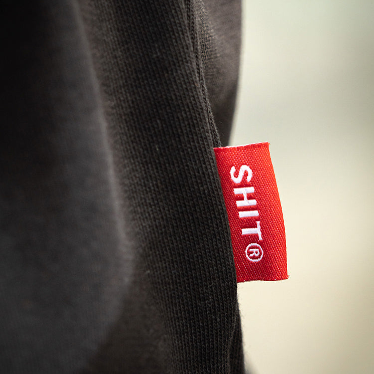 SHIT® OG PERSONS HOODIE BLACK / ORANGE
