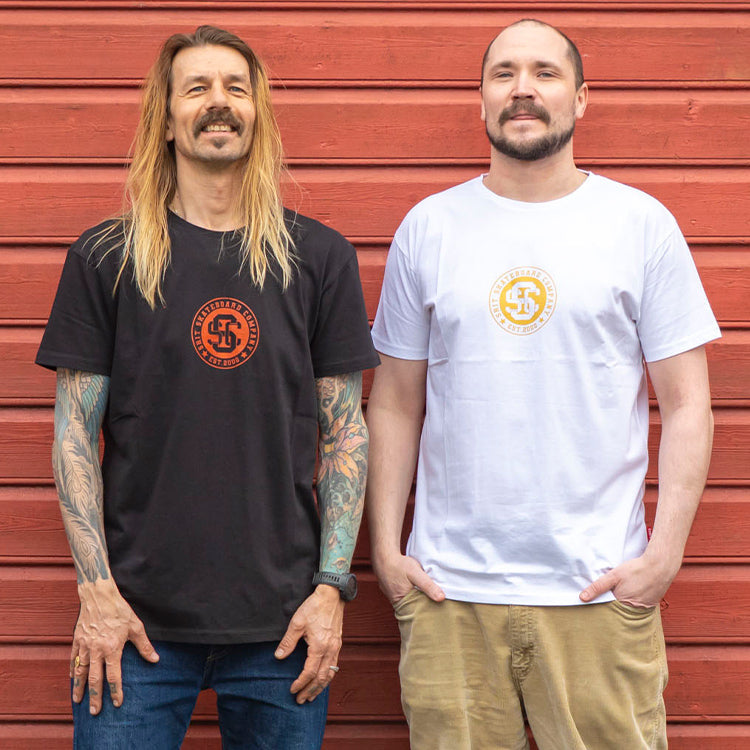 SHIT® T-SHIRT SSC LOGO WHITE / GOLD