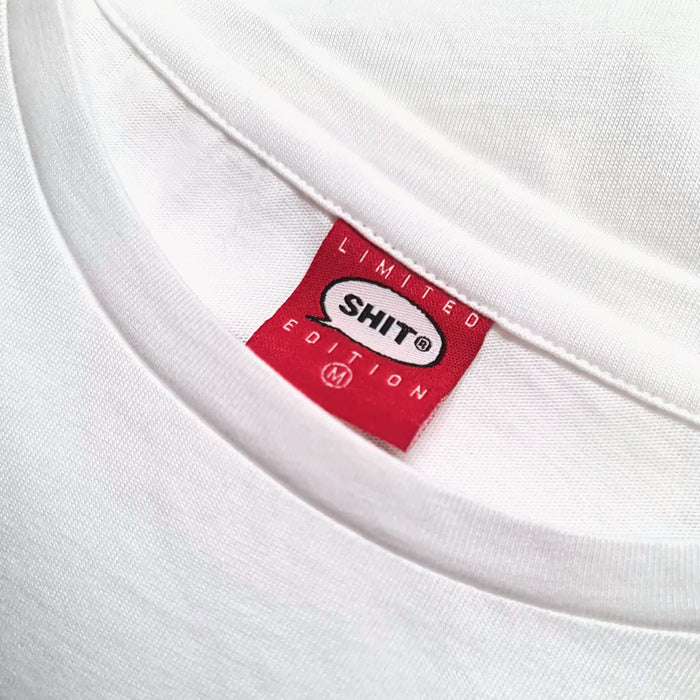 SHIT® CLASSIC TB T-SHIRT, WHITE