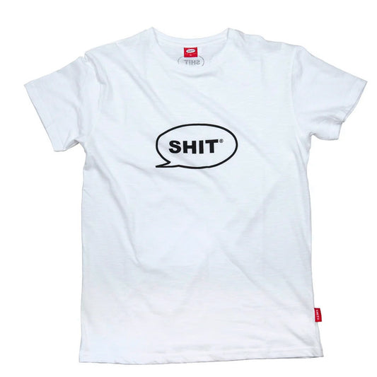 SHIT® CLASSIC TB T-SHIRT, WHITE