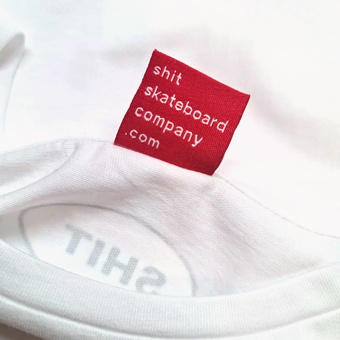 SHIT® CLASSIC TB T-SHIRT, WHITE