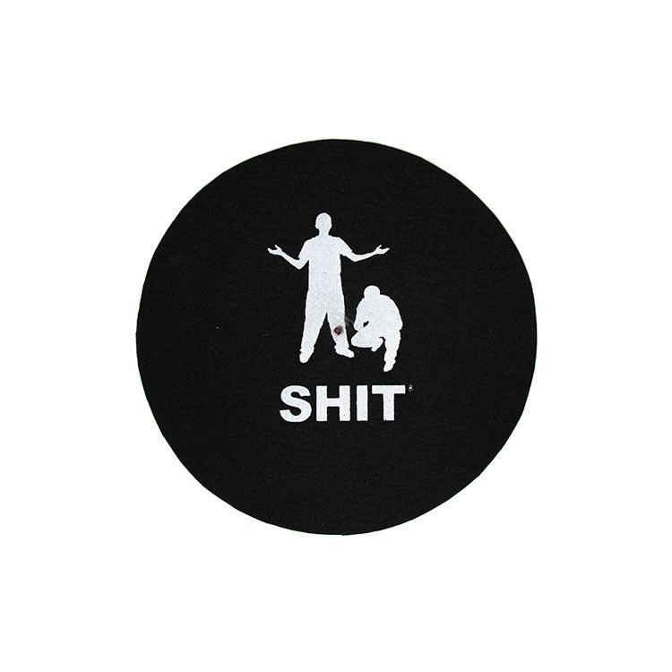 SHIT® RECORD SLIPMAT BLACK