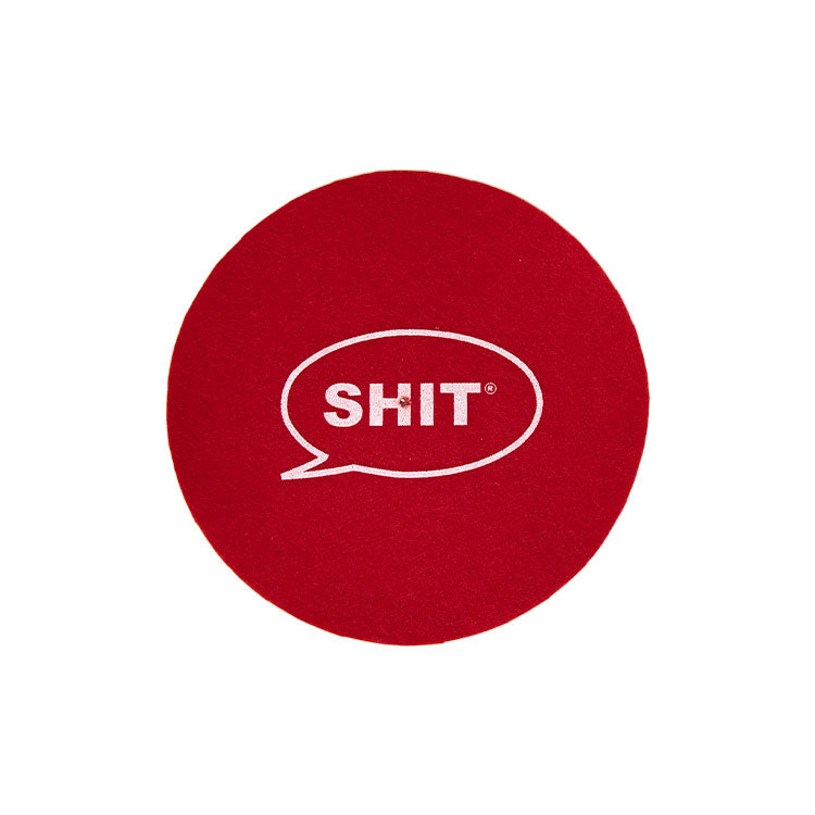 SHIT® RECORD SLIPMAT RED