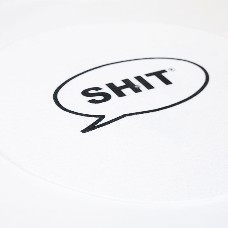 SHIT® RECORD SLIPMAT WHITE