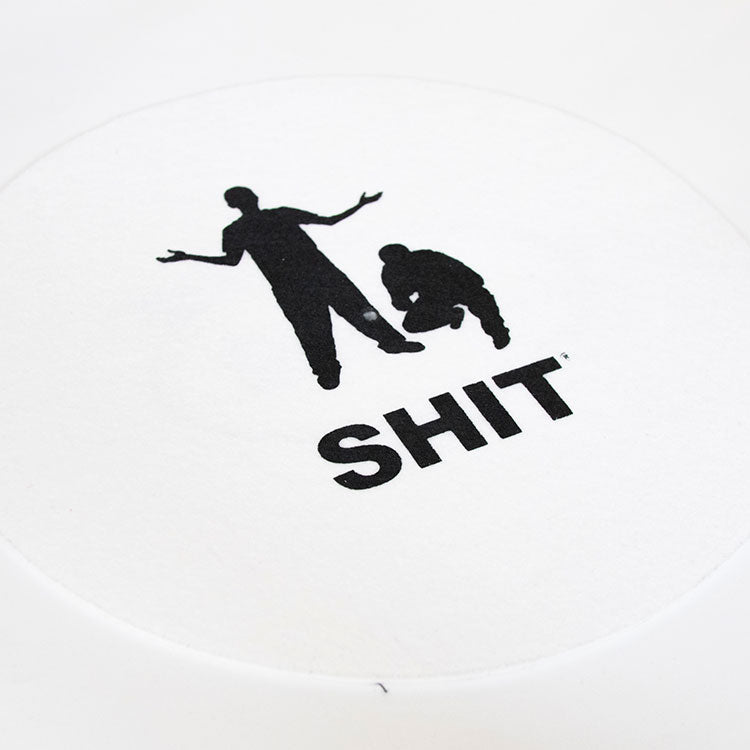 SHIT® RECORD SLIPMAT WHITE
