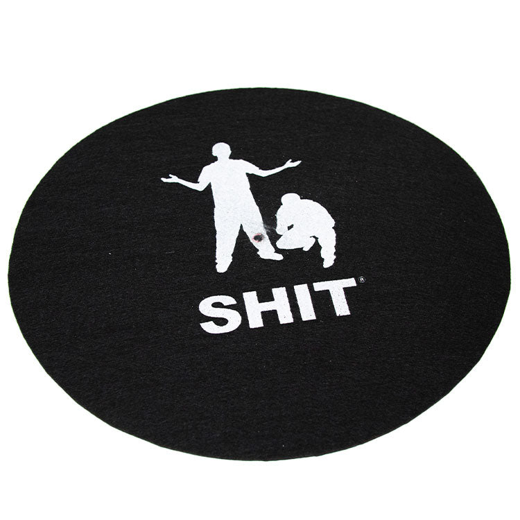SHIT® RECORD SLIPMAT BLACK