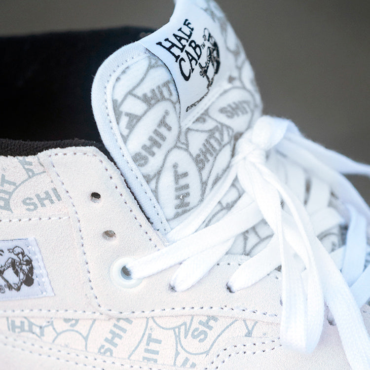 VANS X SHIT Halfcab, WHT/BLK/GUM