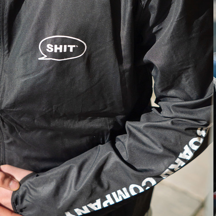 SHIT® WINDBREAKER SHIT SK8 CO BLACK