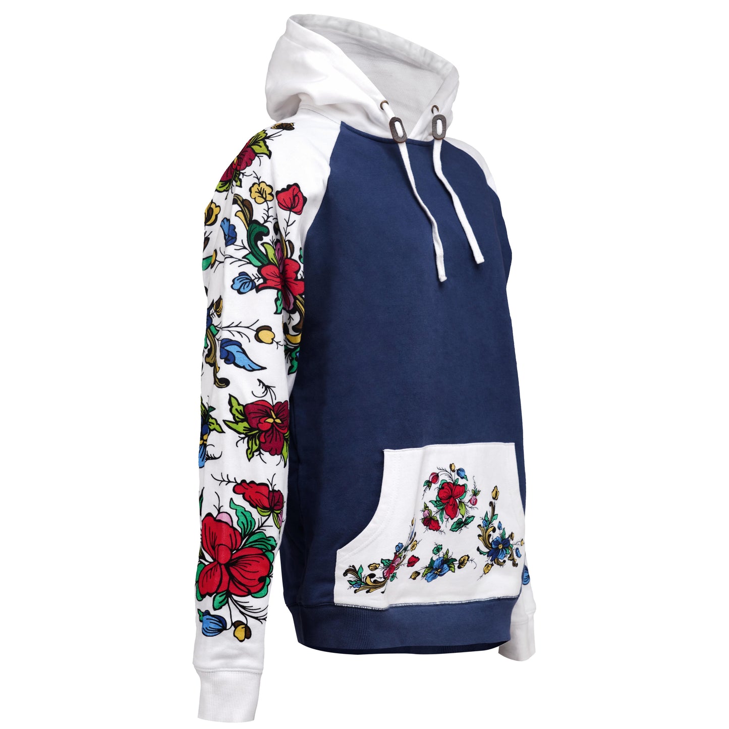 SHIT® X EMBLA HOODIE BLUE/WHITE