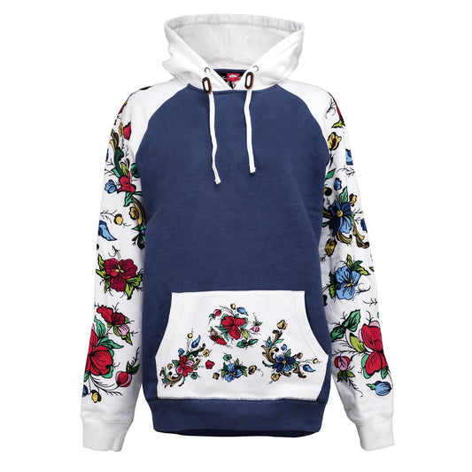SHIT® X EMBLA HOODIE BLUE/WHITE