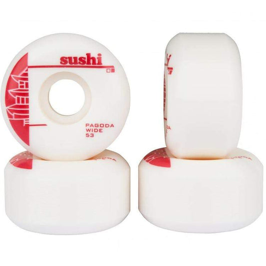 SUSHI PAGODA WIDE WHEELS RED