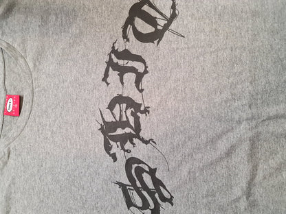 SHIT® GOTH T-SHIRT, GRAYMELANGE