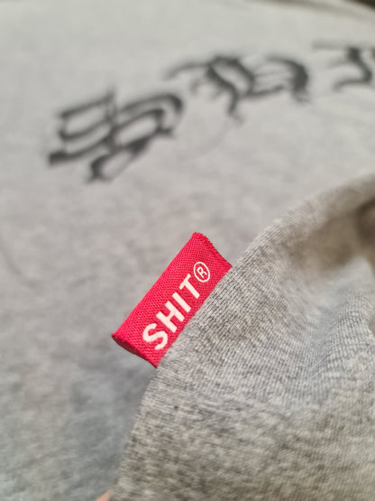 SHIT® GOTH T-SHIRT, GRAYMELANGE