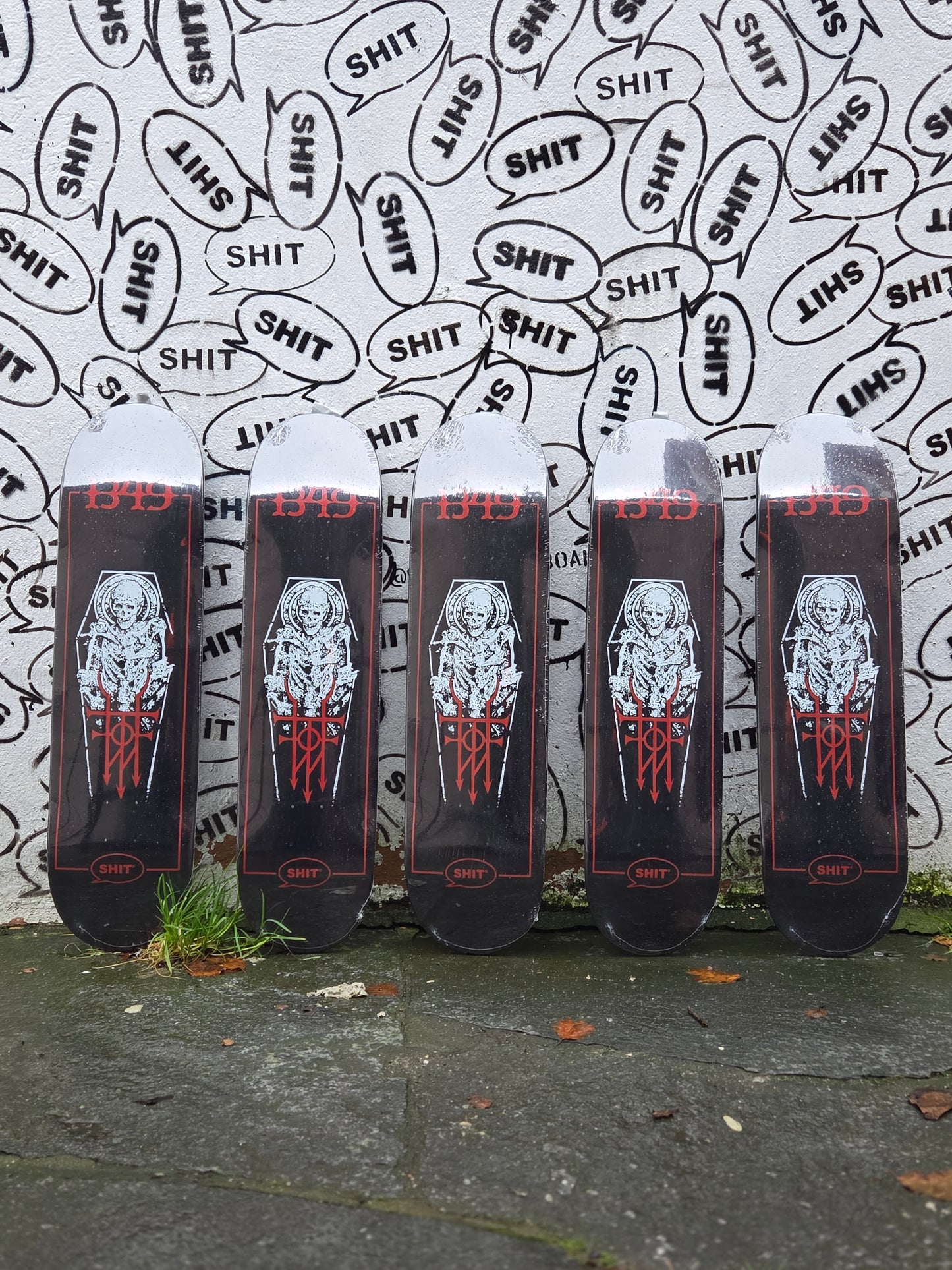 SHIT® X 1349 DECK - BLACK TRANSLUCENT