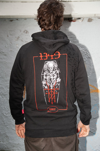 SHIT® X 1349 HOODED SWEATSHIRT