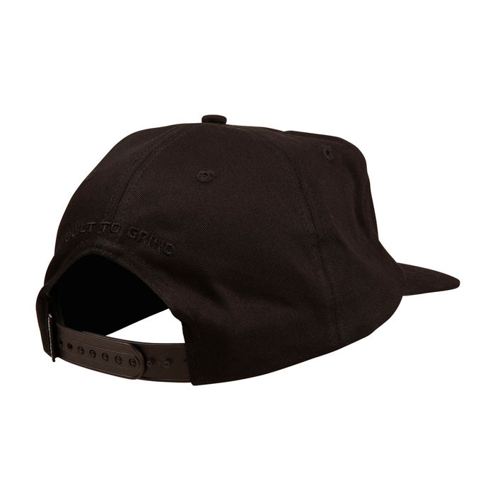 Independent Cap Spanning Snapback Black O/S ADULT