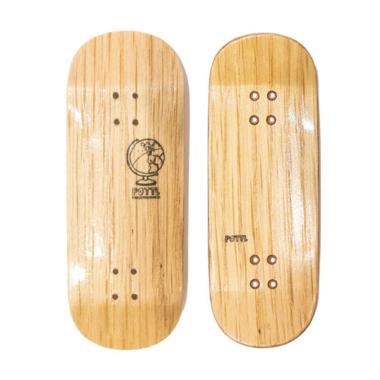 POTTL GLOBE LOGO Fingerboard deck