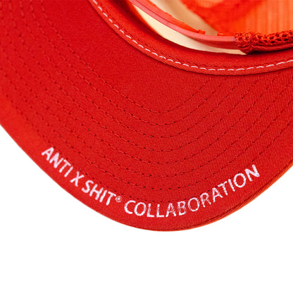 ANTI x SHIT® - DESIGN & DESTROY CAP RED