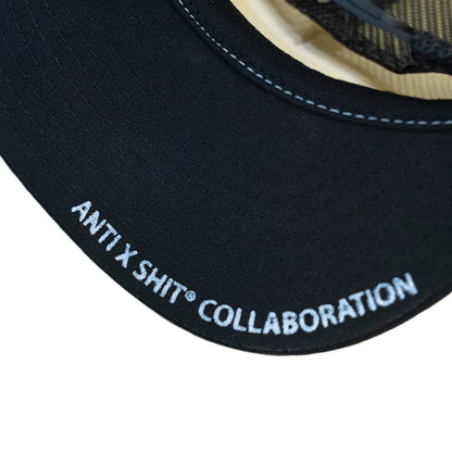 ANTI x SHIT® - DESIGN & DESTROY CAP BLK