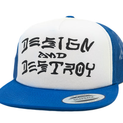 ANTI x SHIT® - DESIGN & DESTROY CAP BLUE