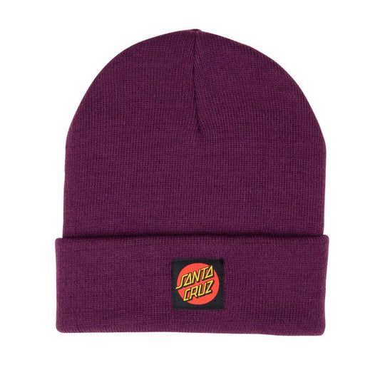 Santa Cruz Beanie Classic Label Beanie Beetroot O/S UNI