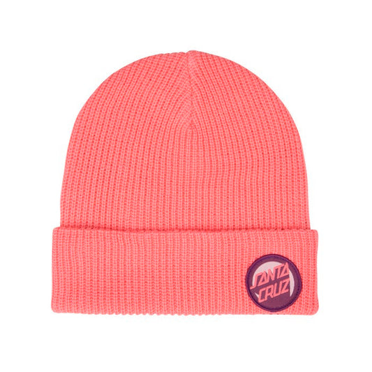 Santa Cruz Beanie Bold Shadow Dot Beanie Pink O/S UNI