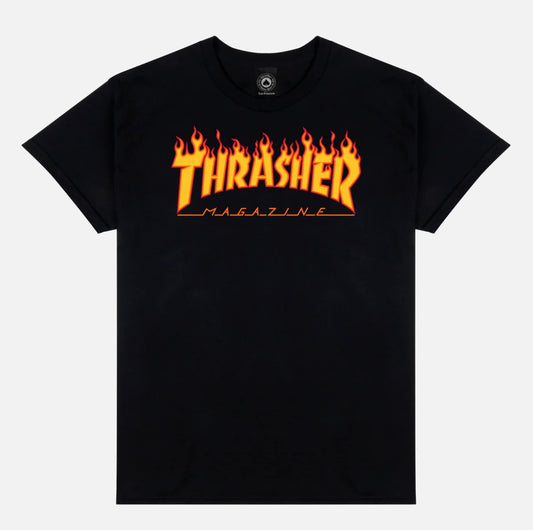 THRASHER, FLAME T-SHIRT