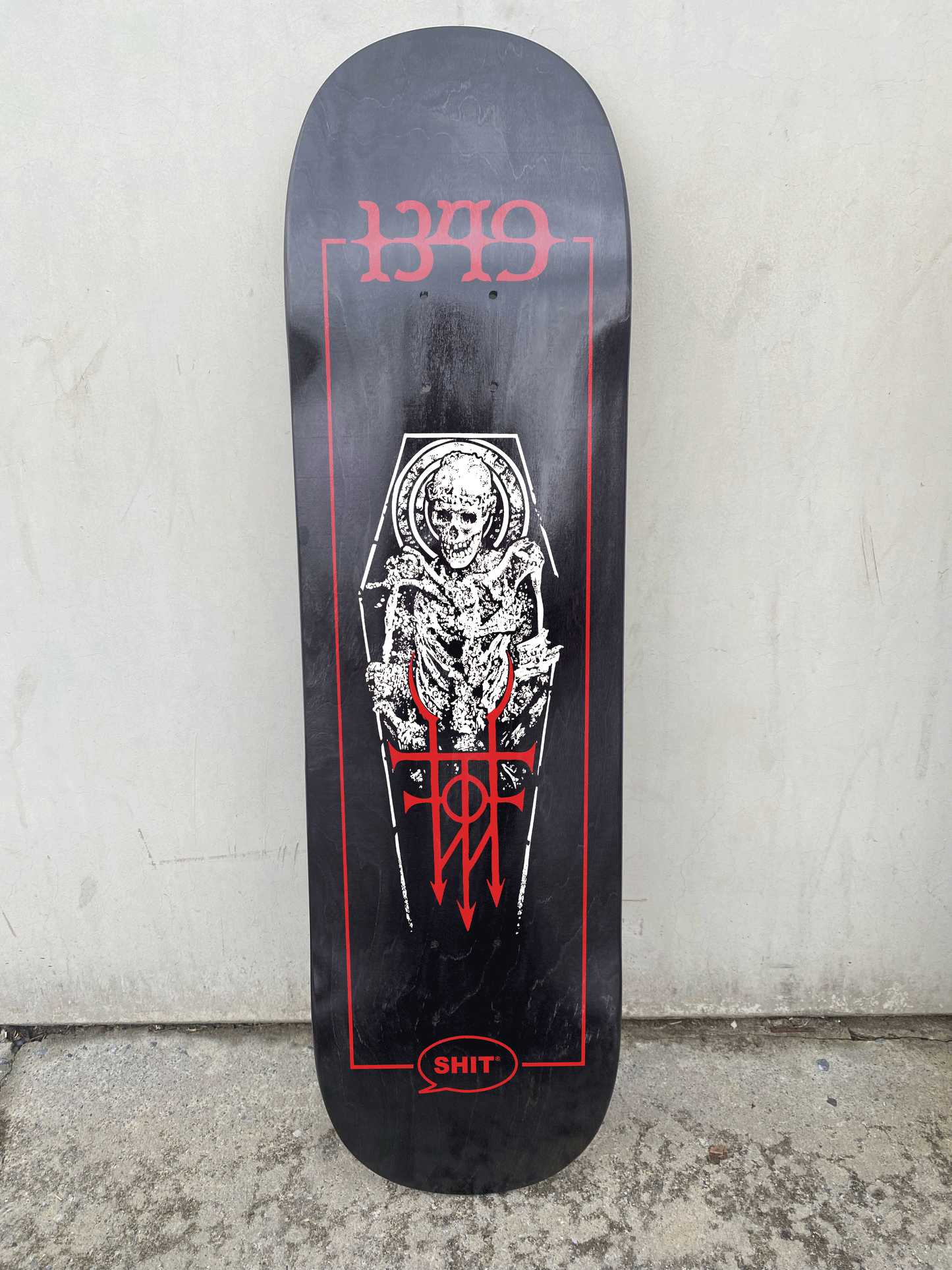 SHIT® X 1349 DECK - BLACK TRANSLUCENT