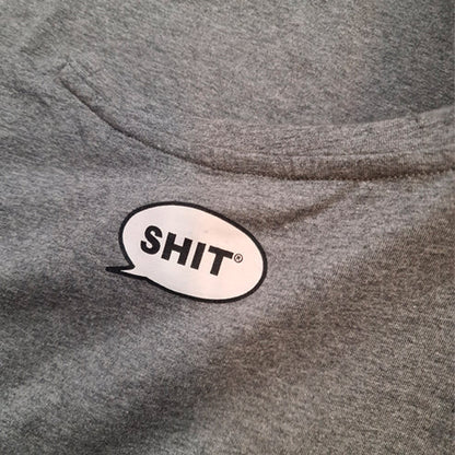 SHIT® GOTH T-SHIRT GRAYMELANGE