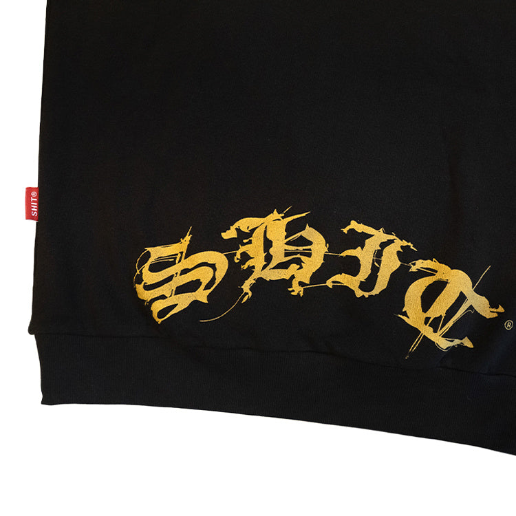 SHIT® MULTILOGO HOODIE BLACK
