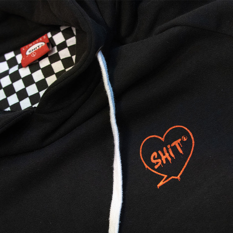 SHIT® MULTILOGO HOODIE BLACK