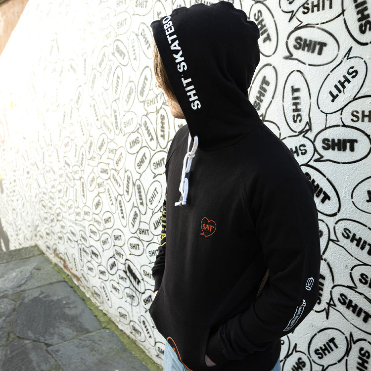 SHIT® MULTILOGO HOODIE BLACK