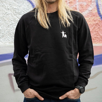 SHIT® OG PERSONS CHEST SWEATSHIRT BLACK